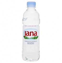 Ásványvíz, szénsavmentes, JANA, 0,5 l